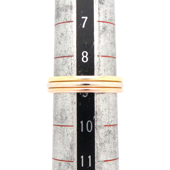 CARTIER Authentic Gold Trinity Ring #49 - Picture 6 of 7